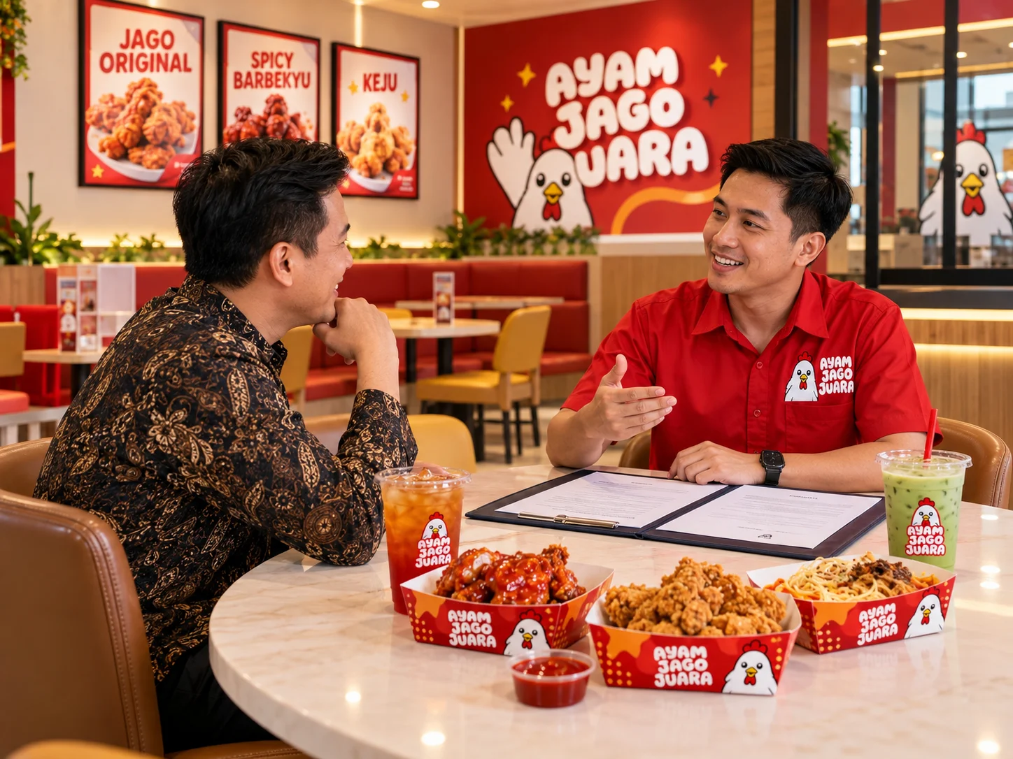 Konsep Ruko Ayam Jago Juara