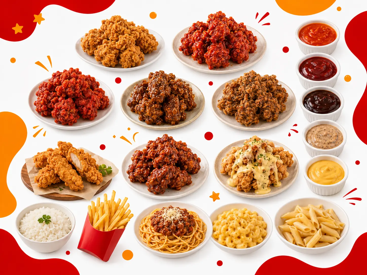 Menu utama Ayam Jago Juara